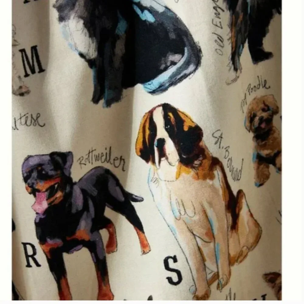 ⭐️ Dog Breeds A-Z Puppy Farm Hipster Hippie Deco Farm Peasant Chic Dish Towel